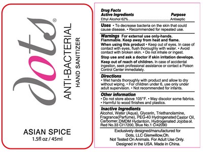 Label picture - asian spice